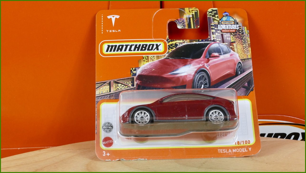 Matchbox Autíčko Tesla Model Y