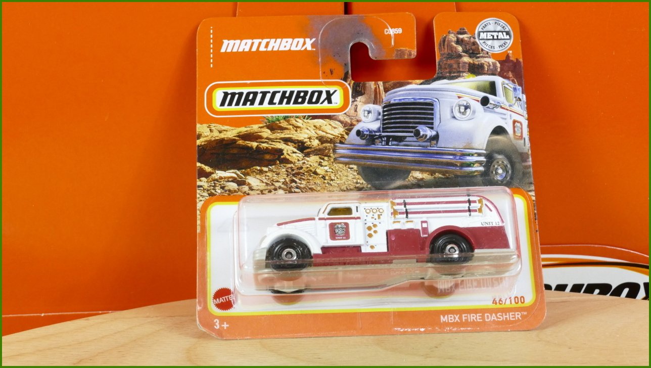 Matchbox Autíčko MBX Fire Dasher