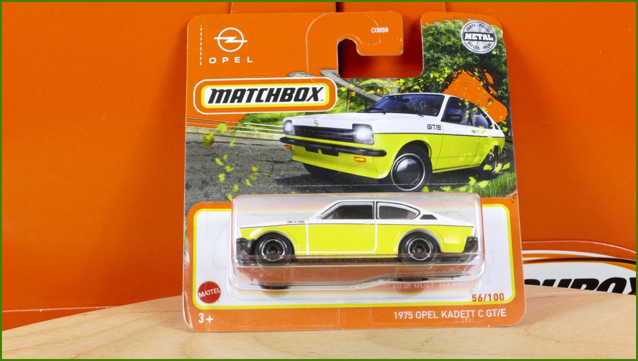Matchbox Autíčko 1975 Opel Kadett C GT/E