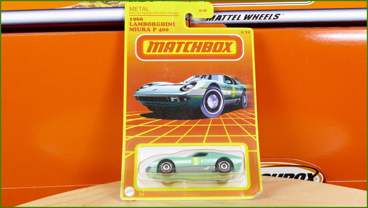 Matchbox Autíčko 1966 Lamborghini Miura P 400