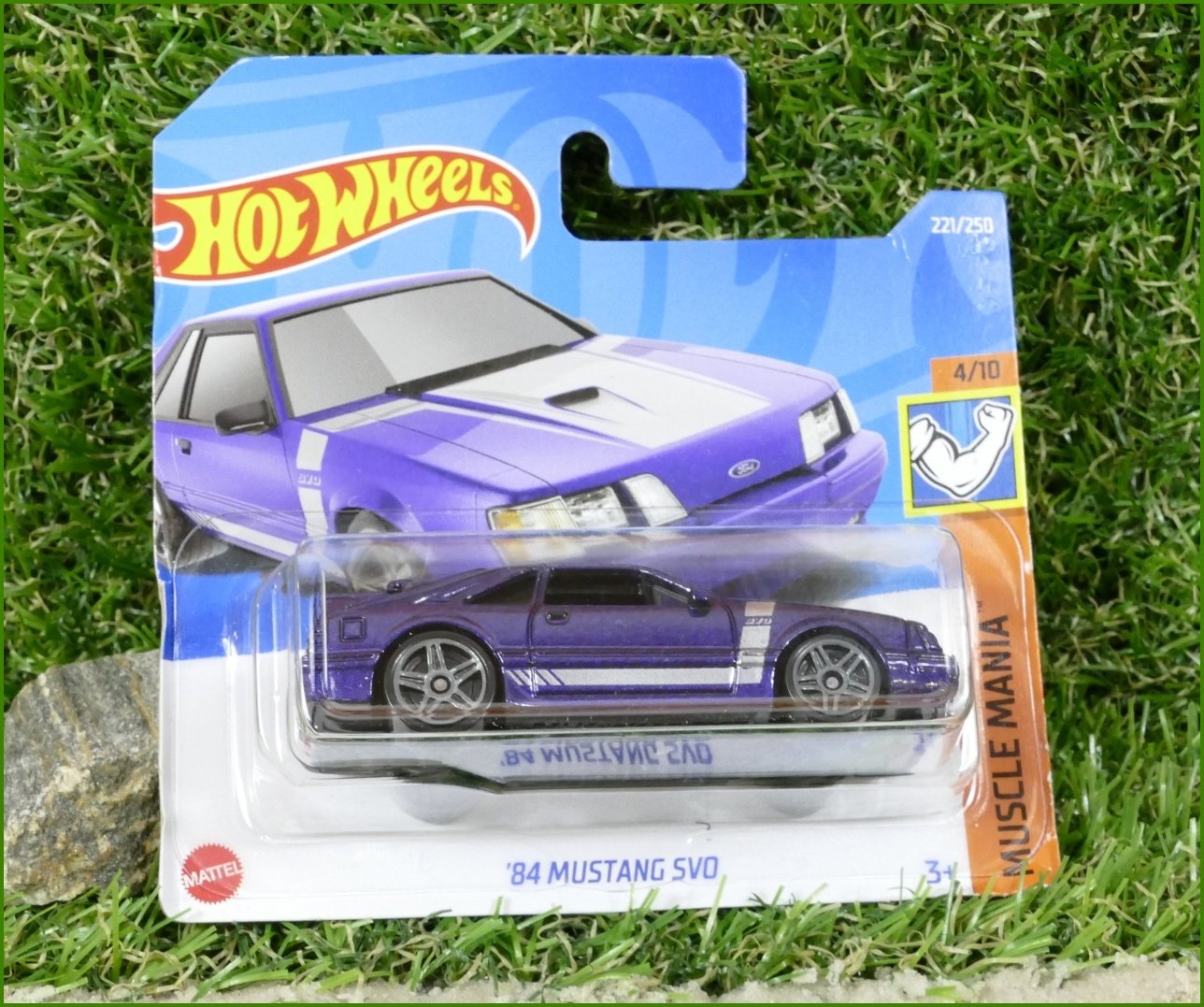 Angličák Model Autíčka Hot Wheels ´84 Mustang SVO (MUSCLE MANIA)