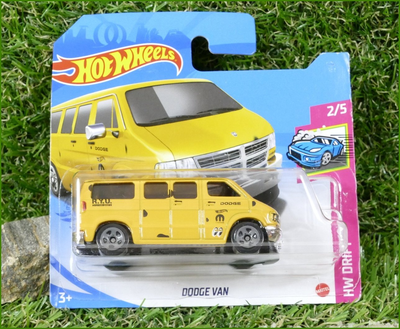 Angličák Model Autíčka Hot Wheels Dodge Van (HW DRIFT)