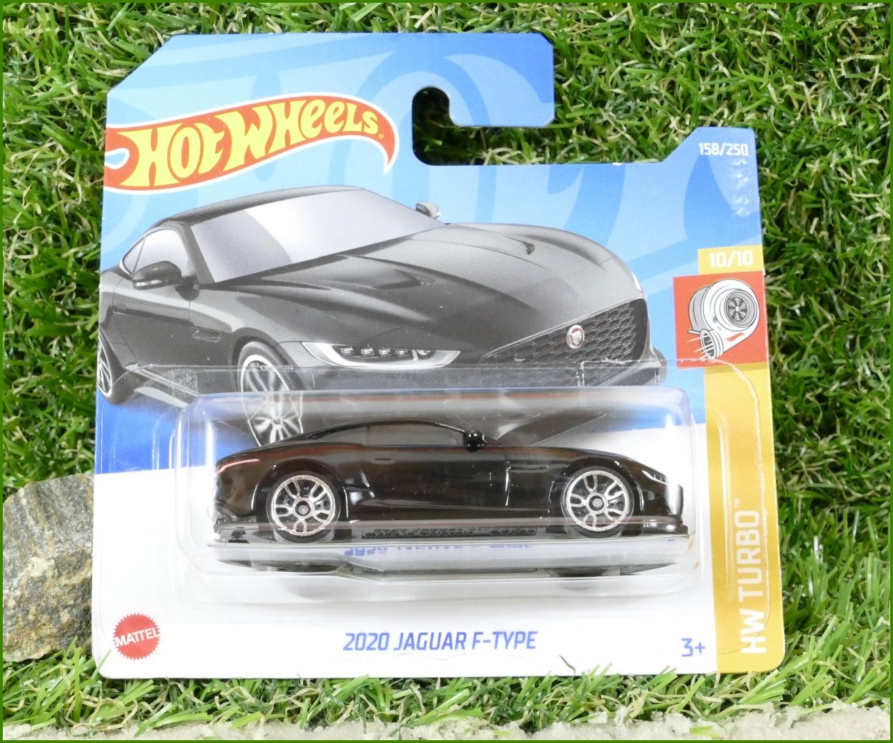 Angličák Model Autíčka Hot Wheels 2020 Jaguar F-Type (HW TURBO)