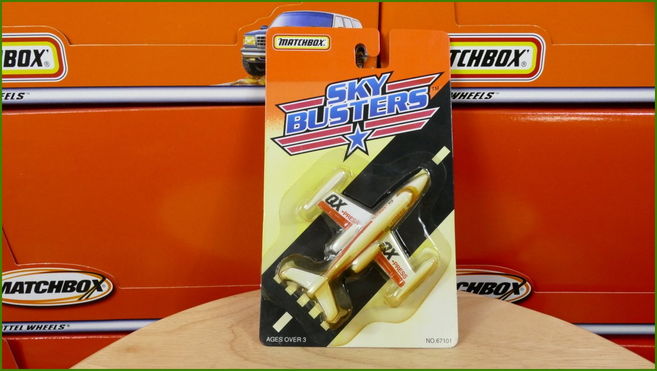 Matchbox Skybusters Letadlo SB-1 Learjet (model Made in Thailand) - otevřený