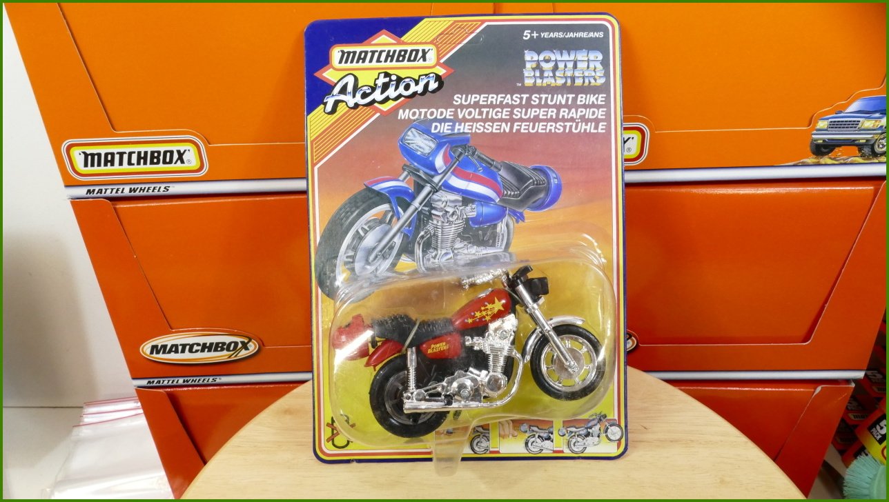 Matchbox Motorka Power Blasters Action - Neotevřeno