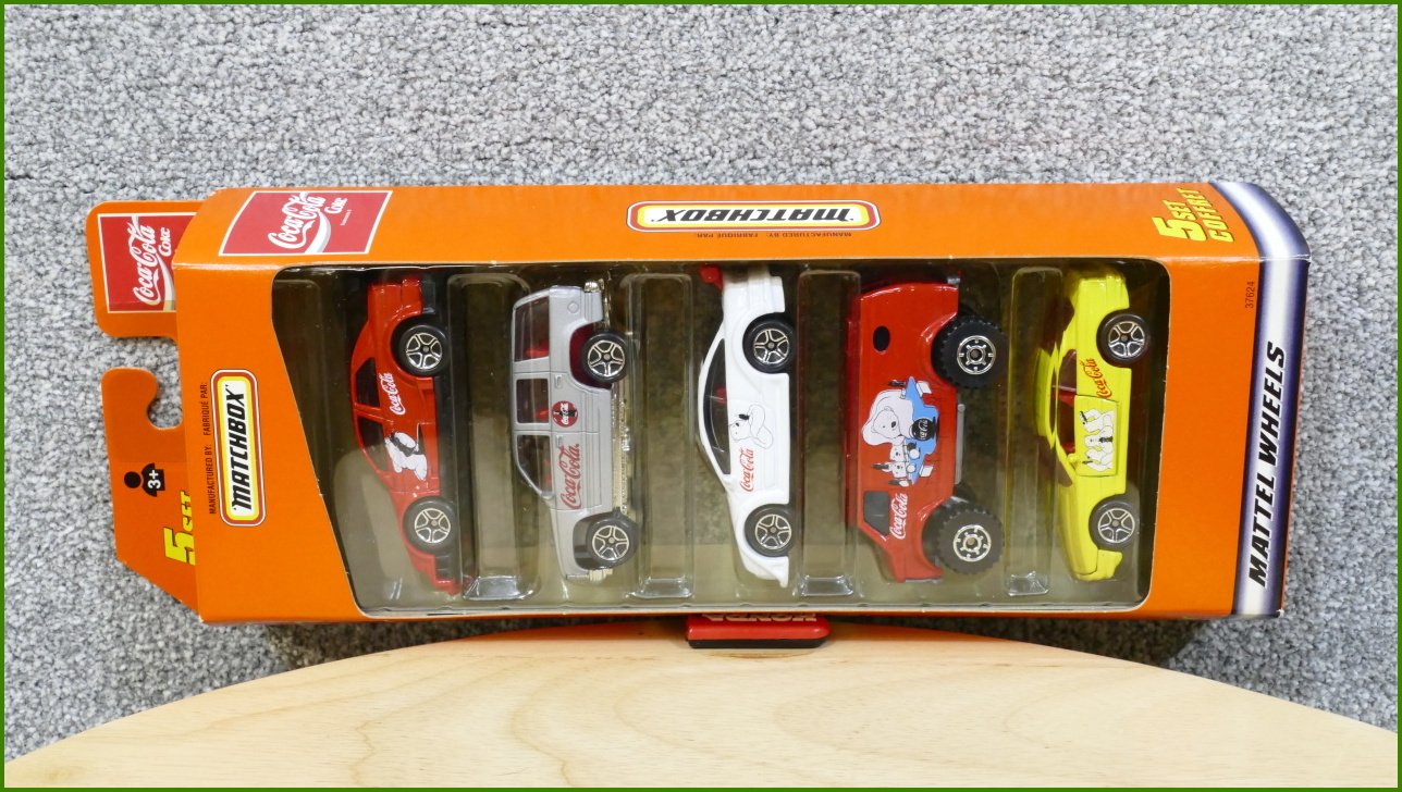 Matchbox 5 Pack Set - Coca-Cola