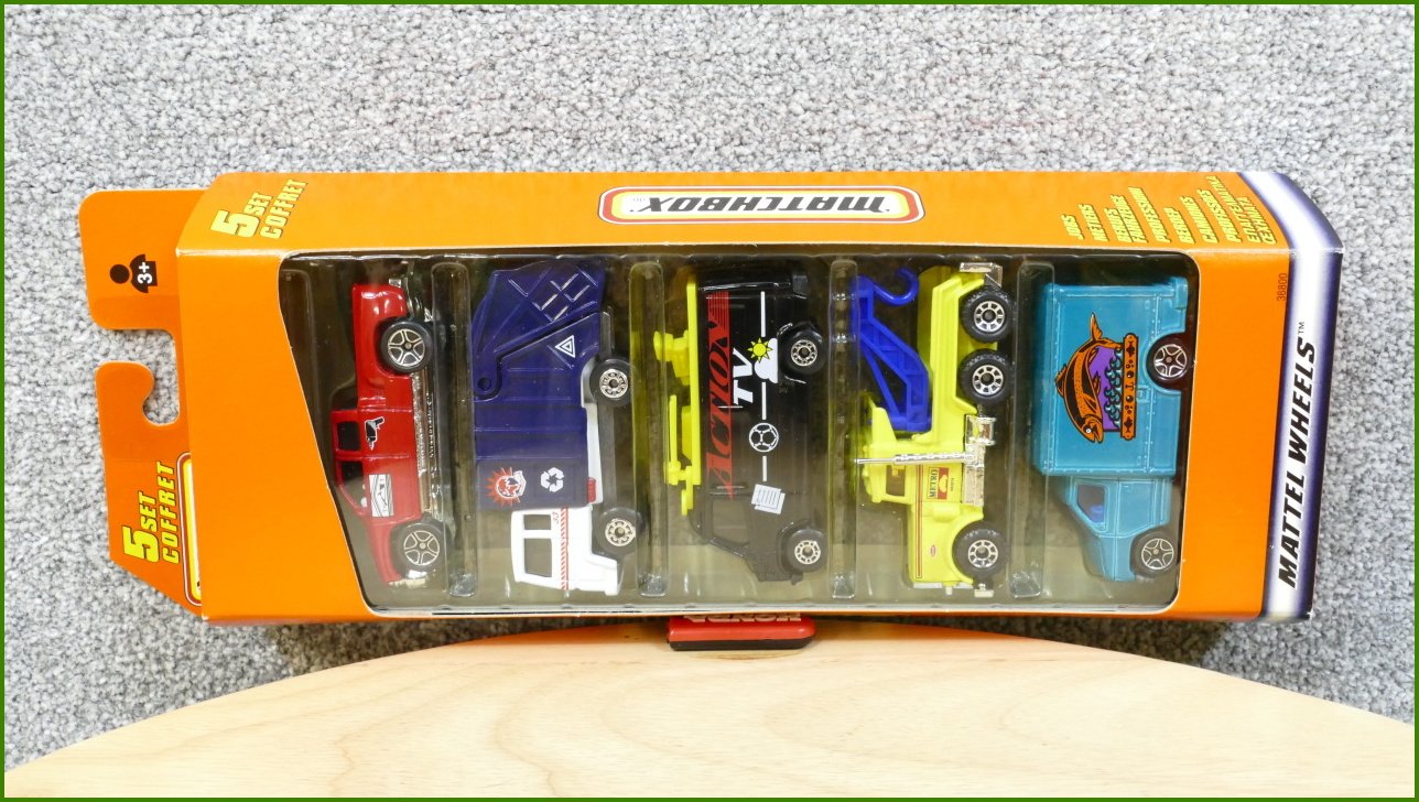 Matchbox 5 Pack Set - Jobs