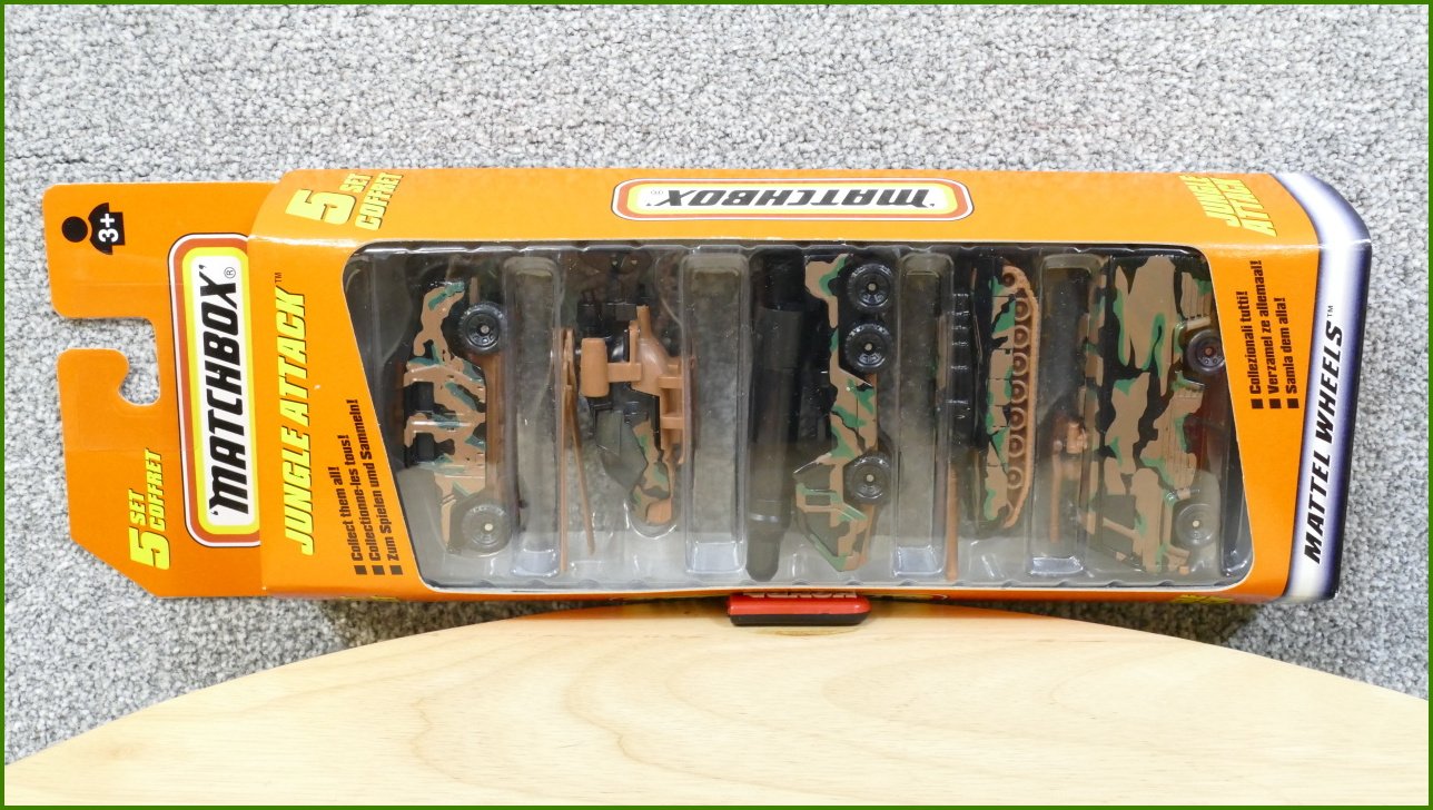 Matchbox 5 Pack Set - Jungle Attack