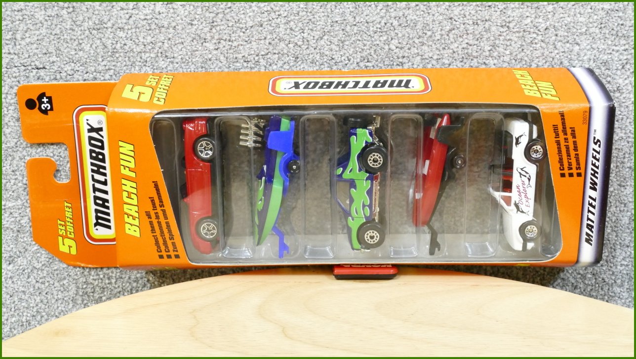 Matchbox 5 Pack Set - Beach Fun