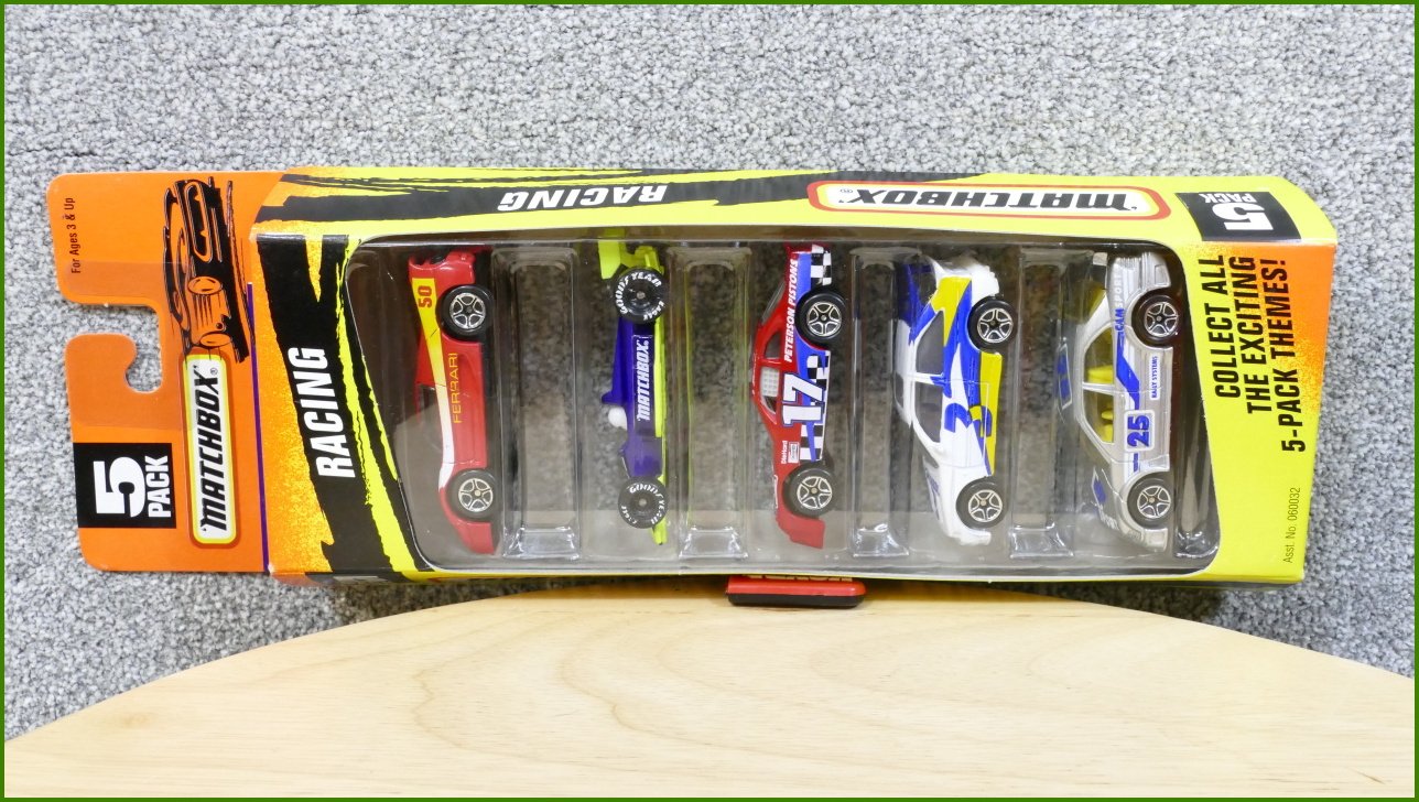 Matchbox 5 Pack Set - Racing