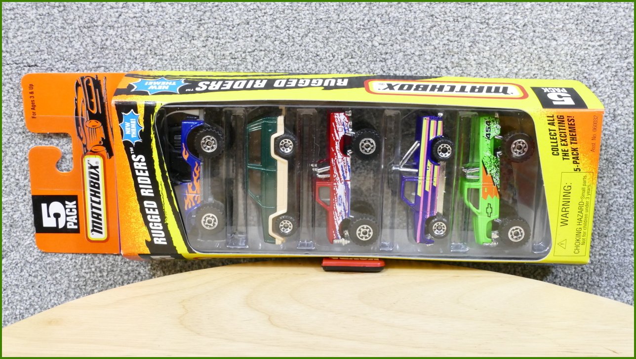 Matchbox 5 Pack Set - Rugged Riders