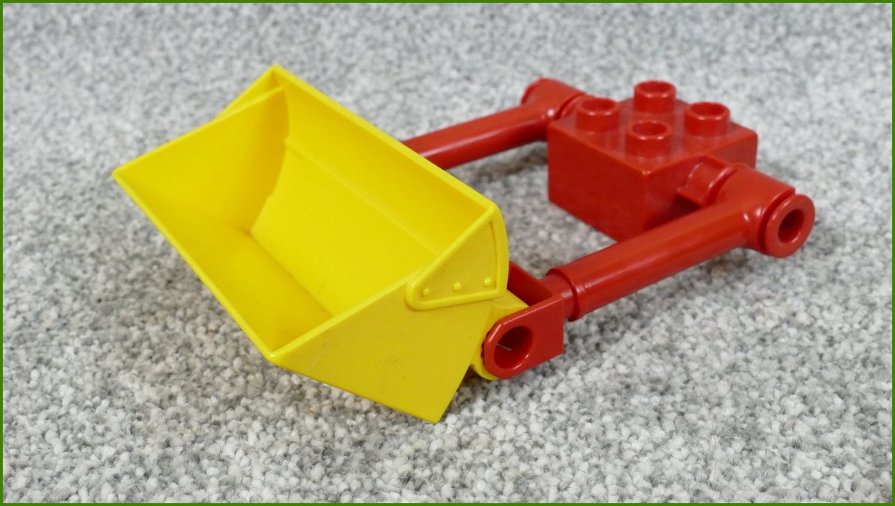 Lego® Duplo® Rameno Červené s Radlicí