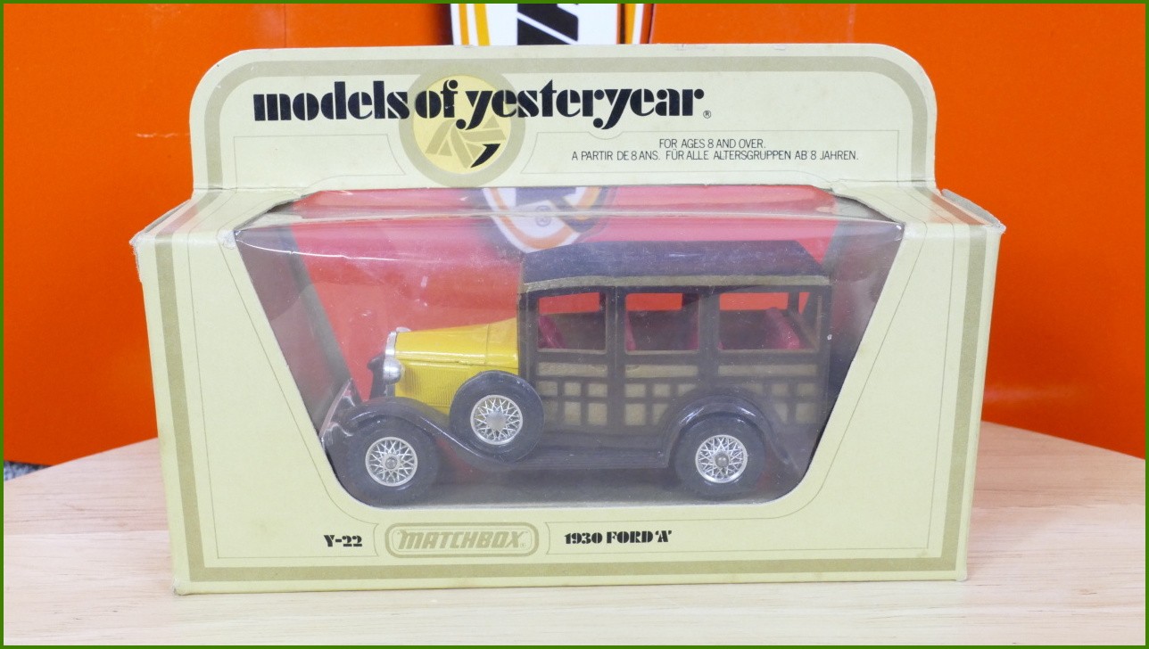 Matchbox Autíčko Models Of Yesteryear - Y-22 - 1930 Ford ´A´