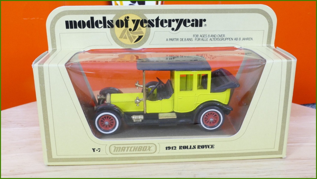 Matchbox Autíčko Models Of Yesteryear - Y-3 - 1912 Ford Model T - Bird's Gustard Powder