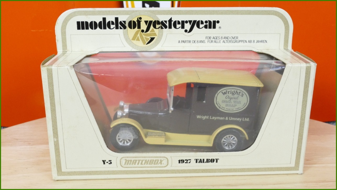 Matchbox Autíčko Models Of Yesteryear - Y-5 - 1927 Talbot - Wright's Original