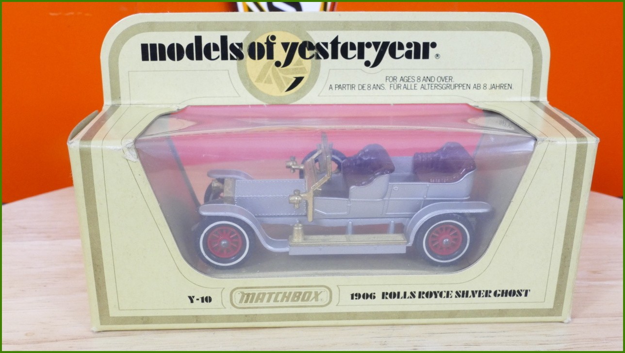 Matchbox Autíčko Models Of Yesteryear - Y-10 - 1906 Rolls Royce Silver Ghost