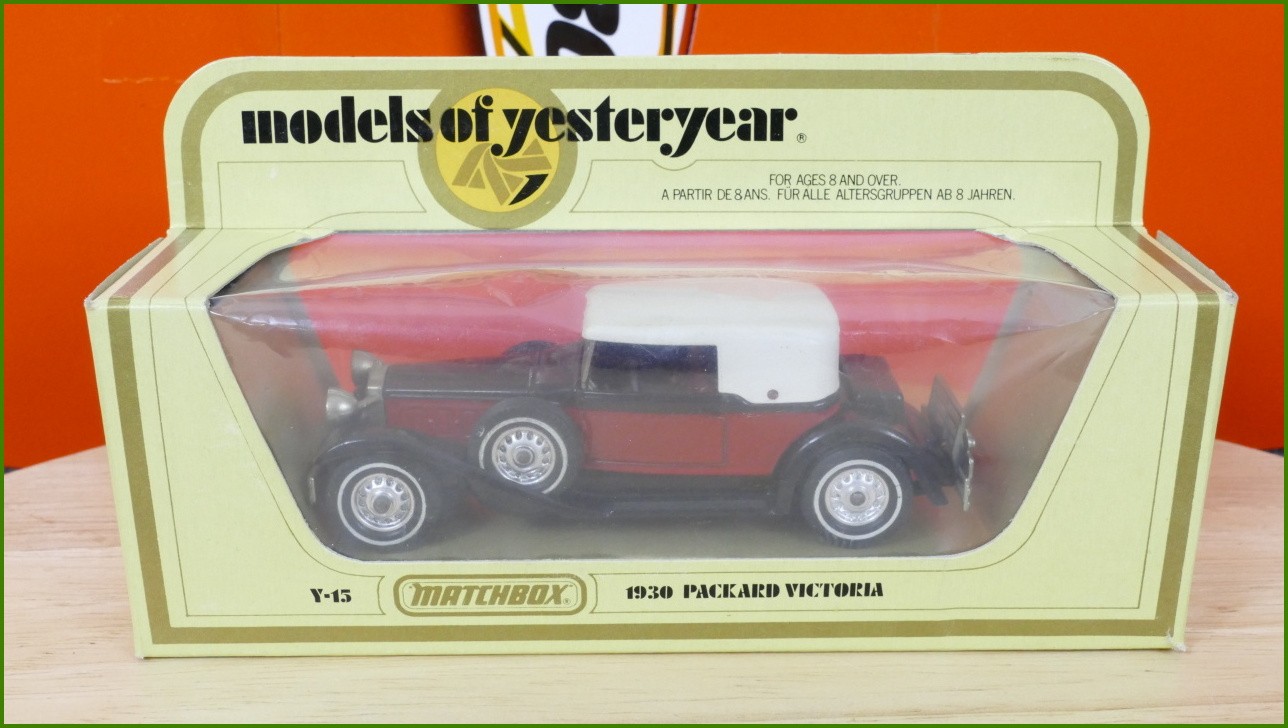 Matchbox Autíčko Models Of Yesteryear - Y-13 - 1930 Packard Victoria