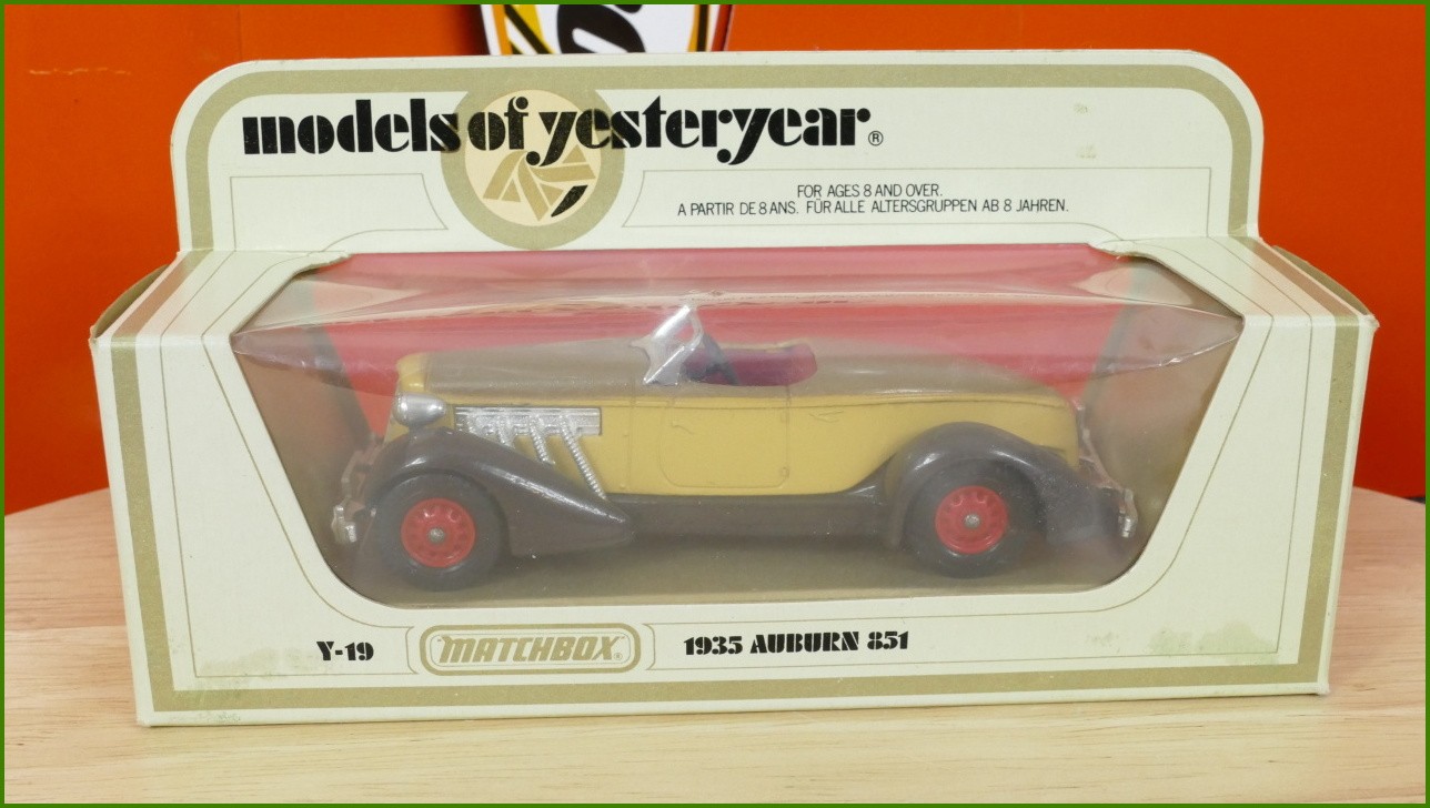 Matchbox Autíčko Models Of Yesteryear - Y-19 - 1935 Auburn 851