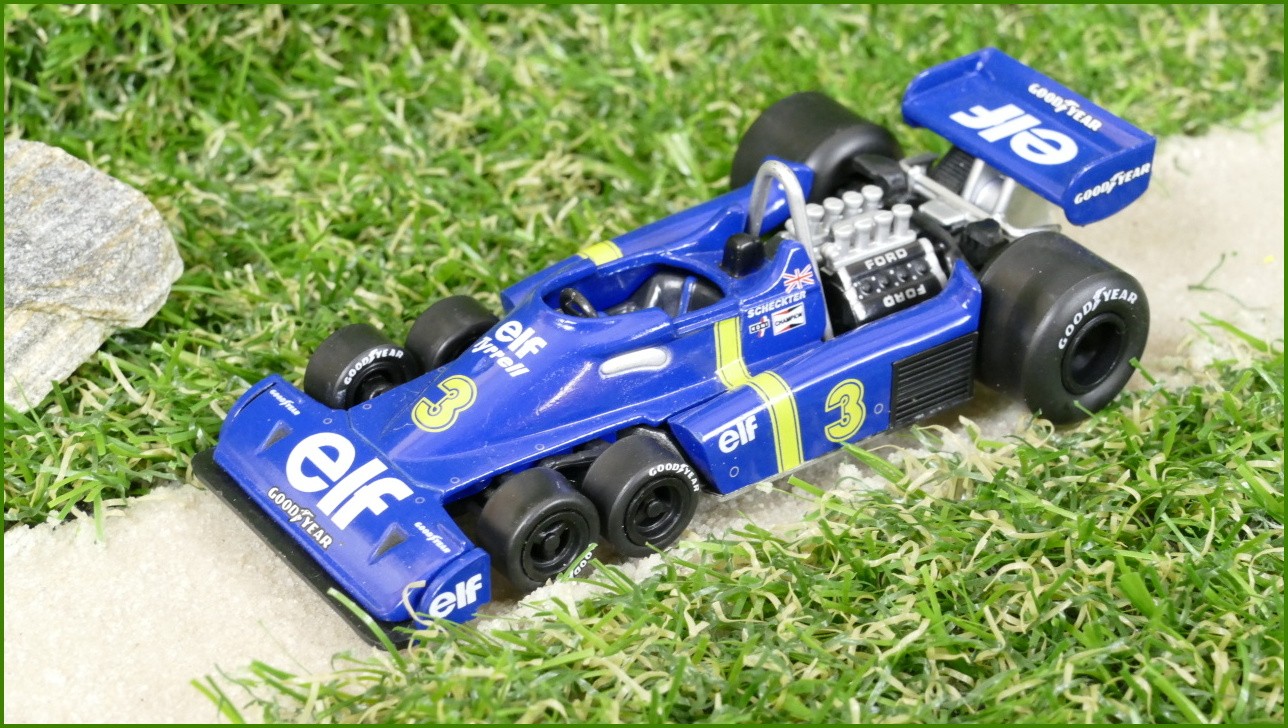 Angličák Formule RBA Collectibles - Tyrell P34 6 Wheeler - 1976 (Jody Scheckter)
