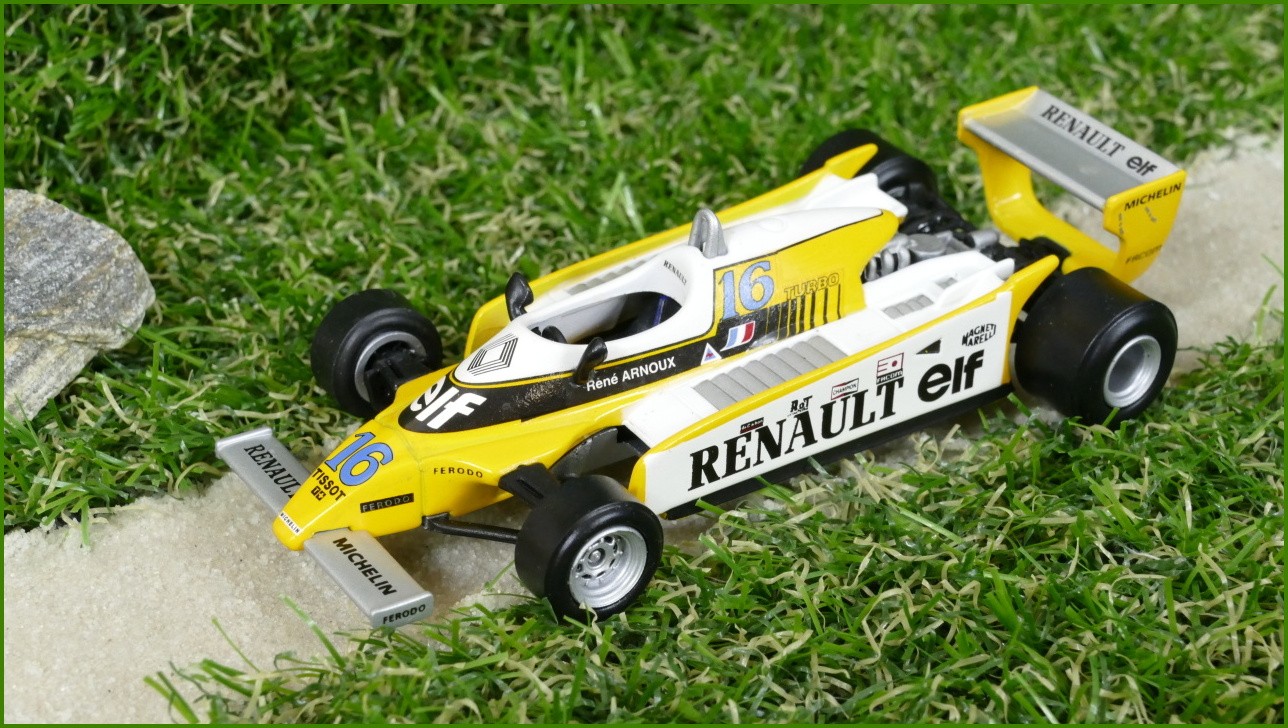Angličák Formule RBA Collectibles - Renault Turbo RE20/23 - 1980 (René Arnoux)