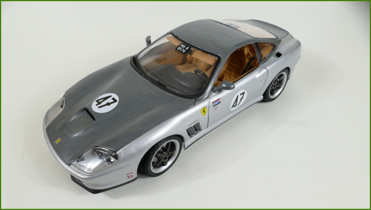 Model Maisto 1:18 - Ferrari 550 Maranello - Viz Popis