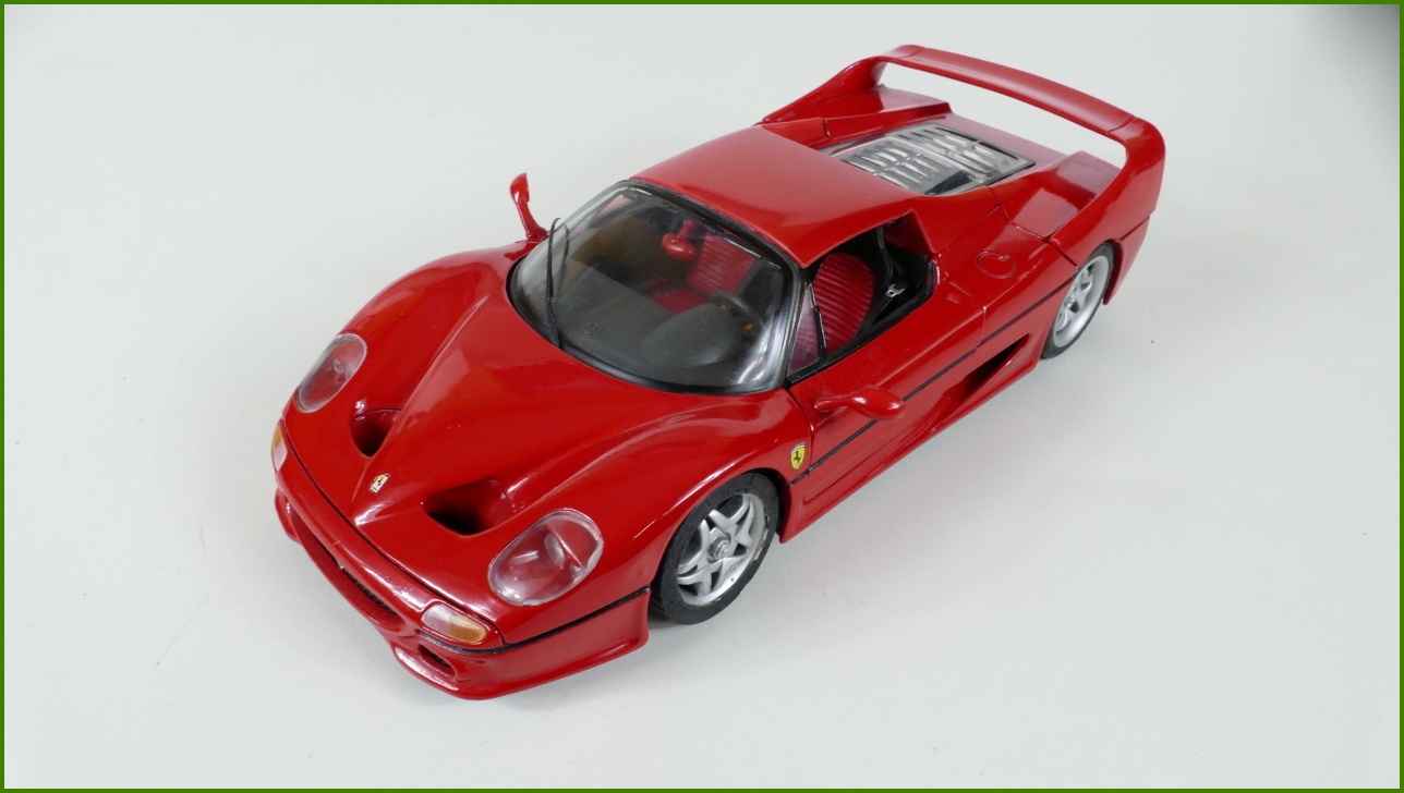 Model Maisto 1:18 - Ferrari F50 - Viz Popis