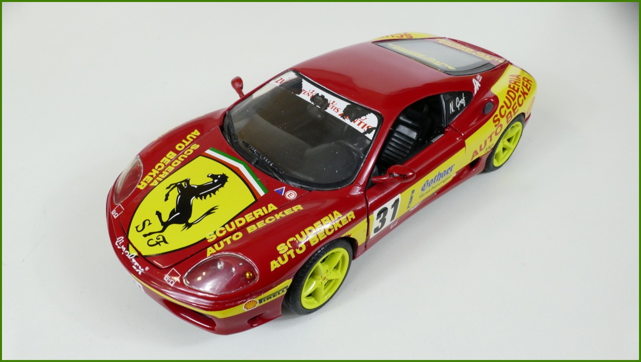 Model Hot Wheels 1:18 - Ferrari 360 Modena - Viz Popis