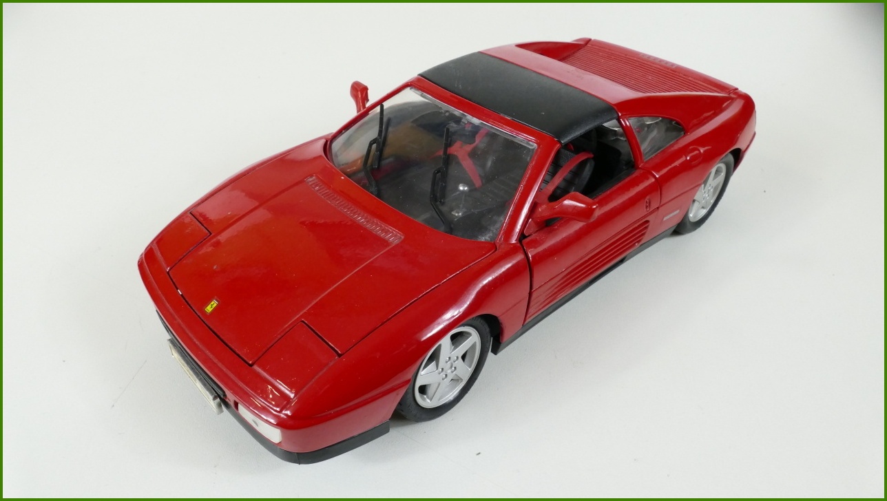 Model Auta Maisto 1:18 - Ferrari 348 ts - Viz Popis