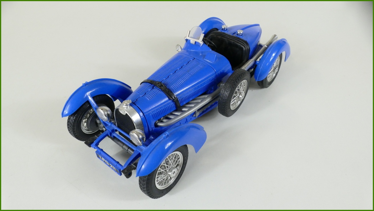Kovový Model Bburago 1:18 - Bugatti Type 59 (1934)