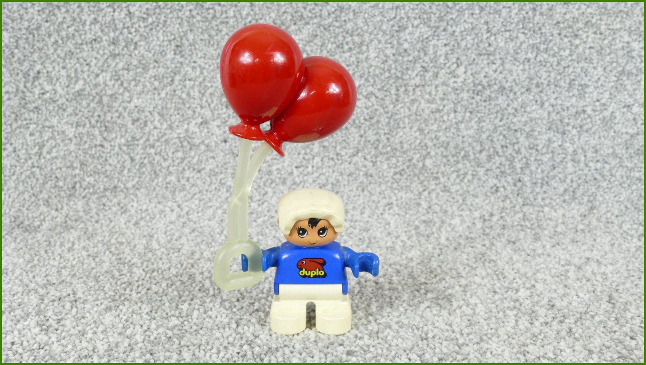 Lego Duplo figurka s balonky