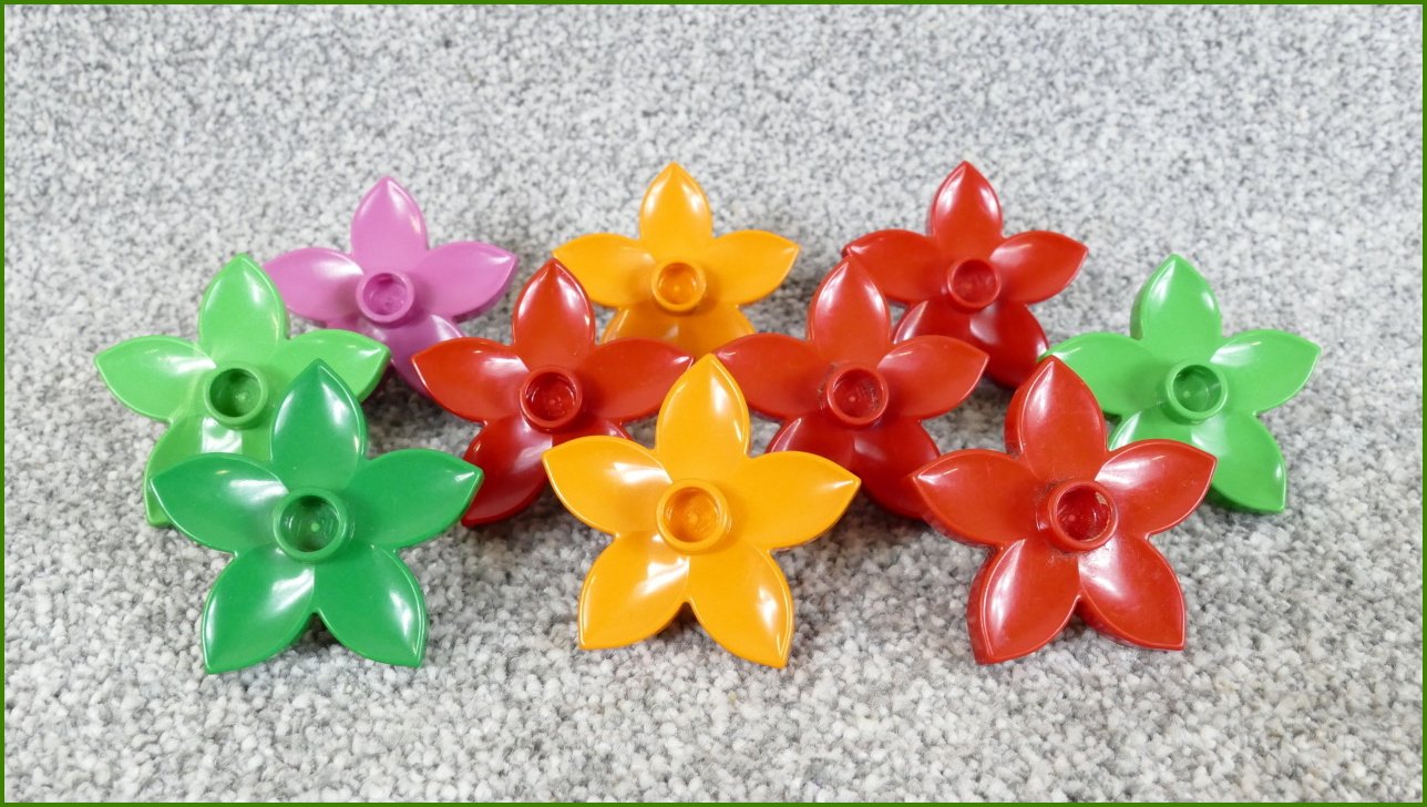 Lego Duplo květiny