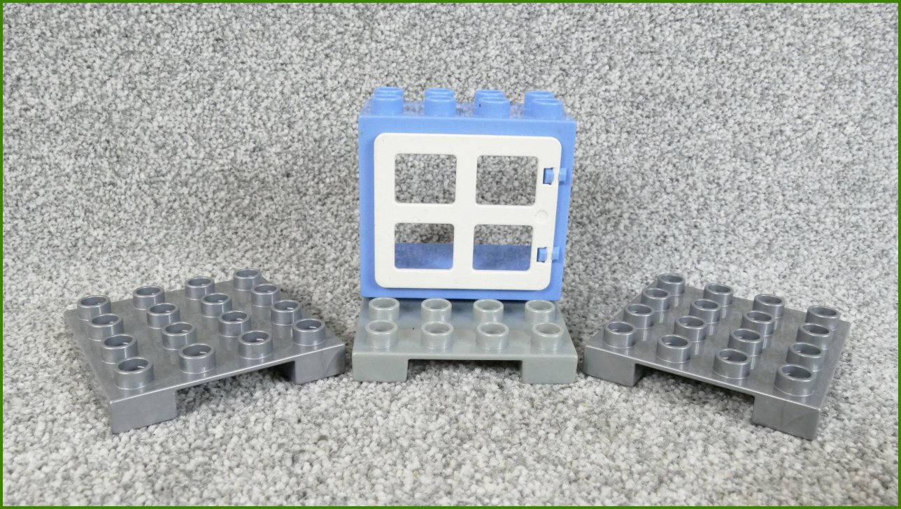Lego Duplo palety pro auta a okno
