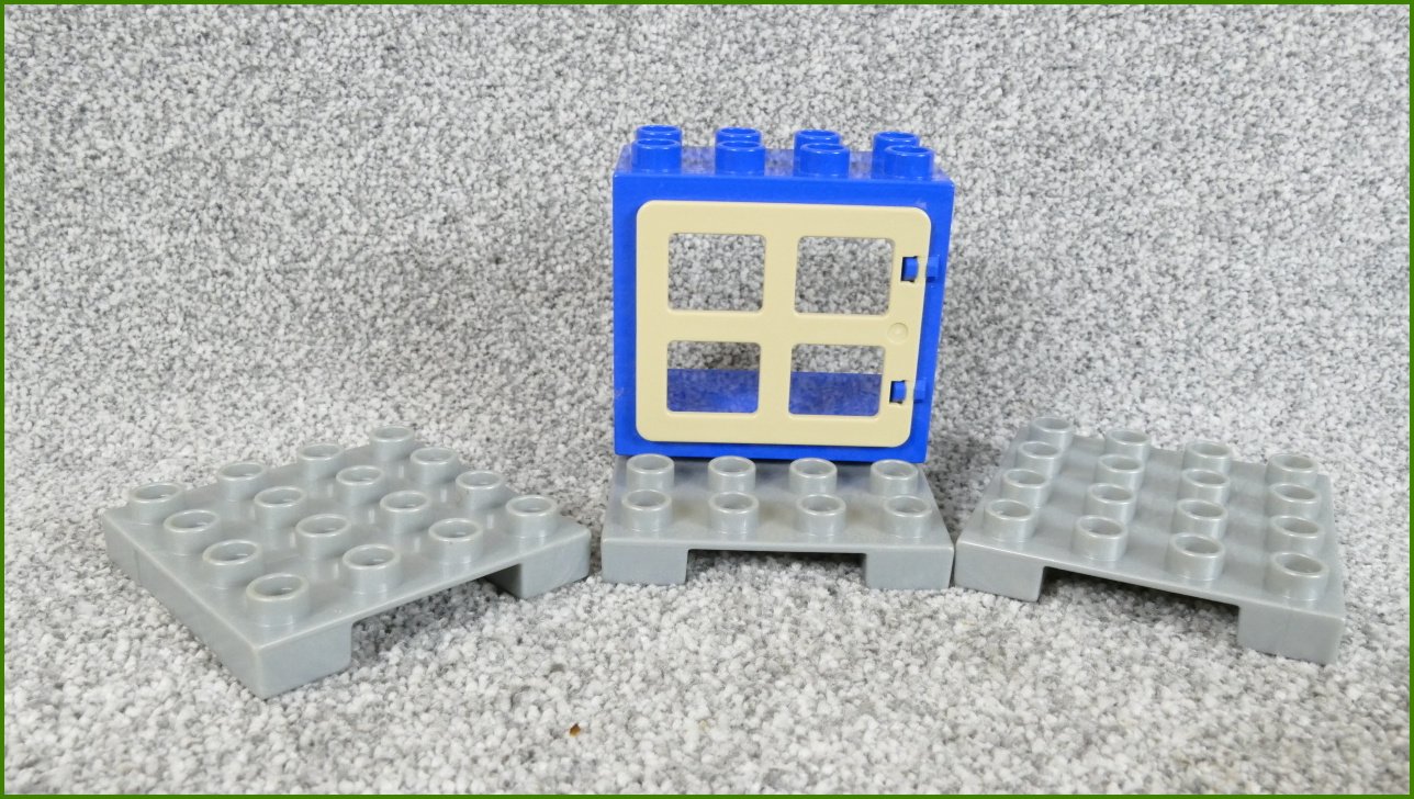 Lego Duplo palety pro auta a okno