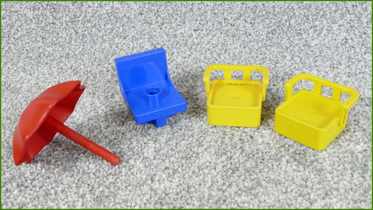 Lego Duplo židličky - ručka deštníku horší