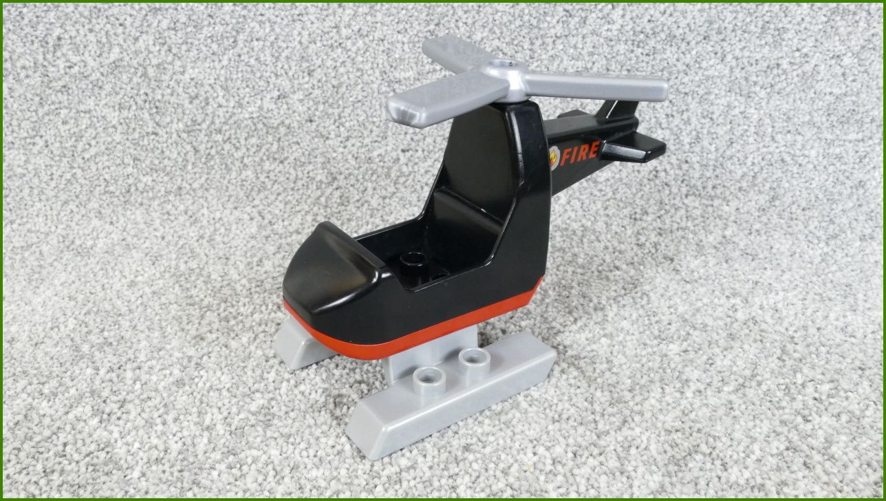 Lego Duplo vrtulník hasiči