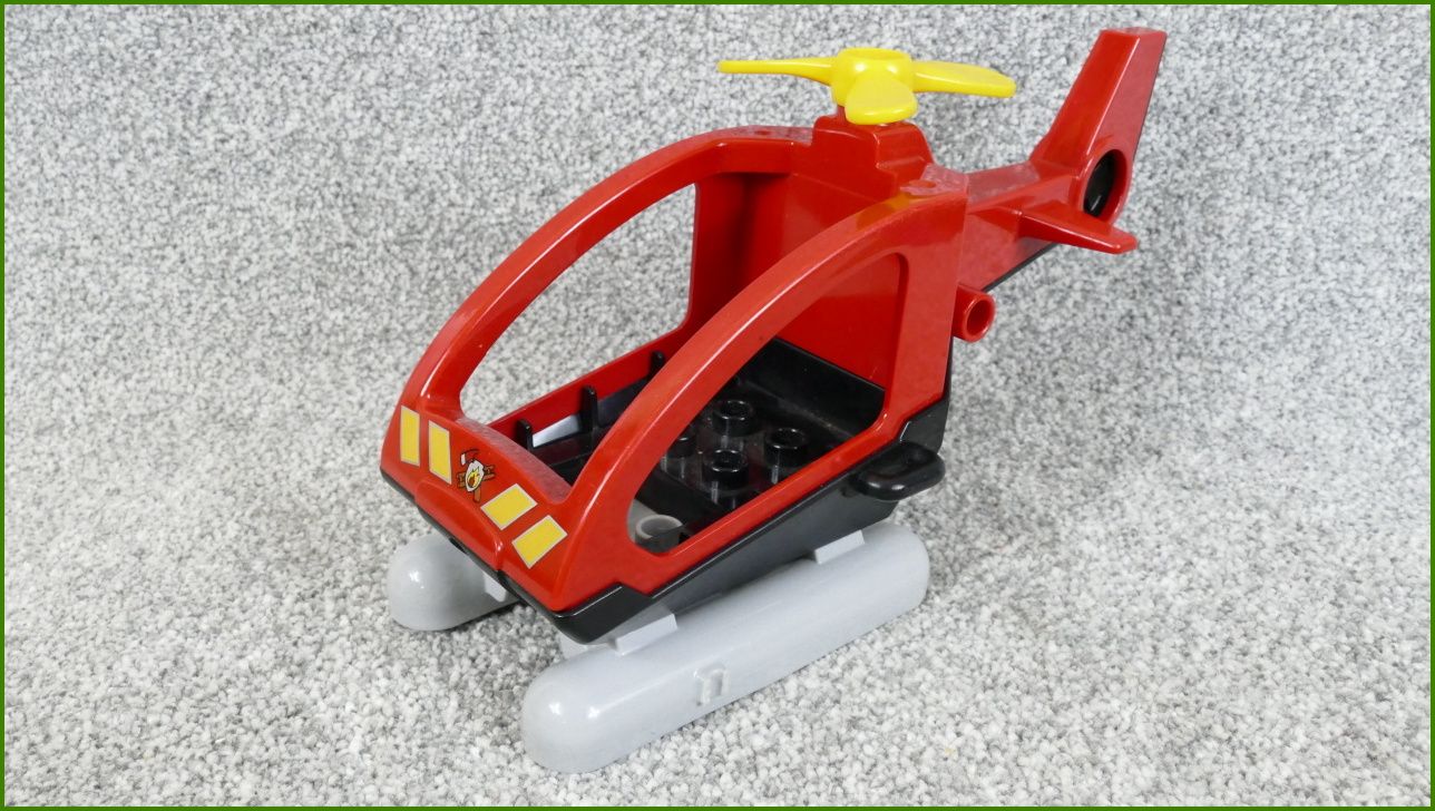 Lego Duplo vrtulník s malou vrtulkou