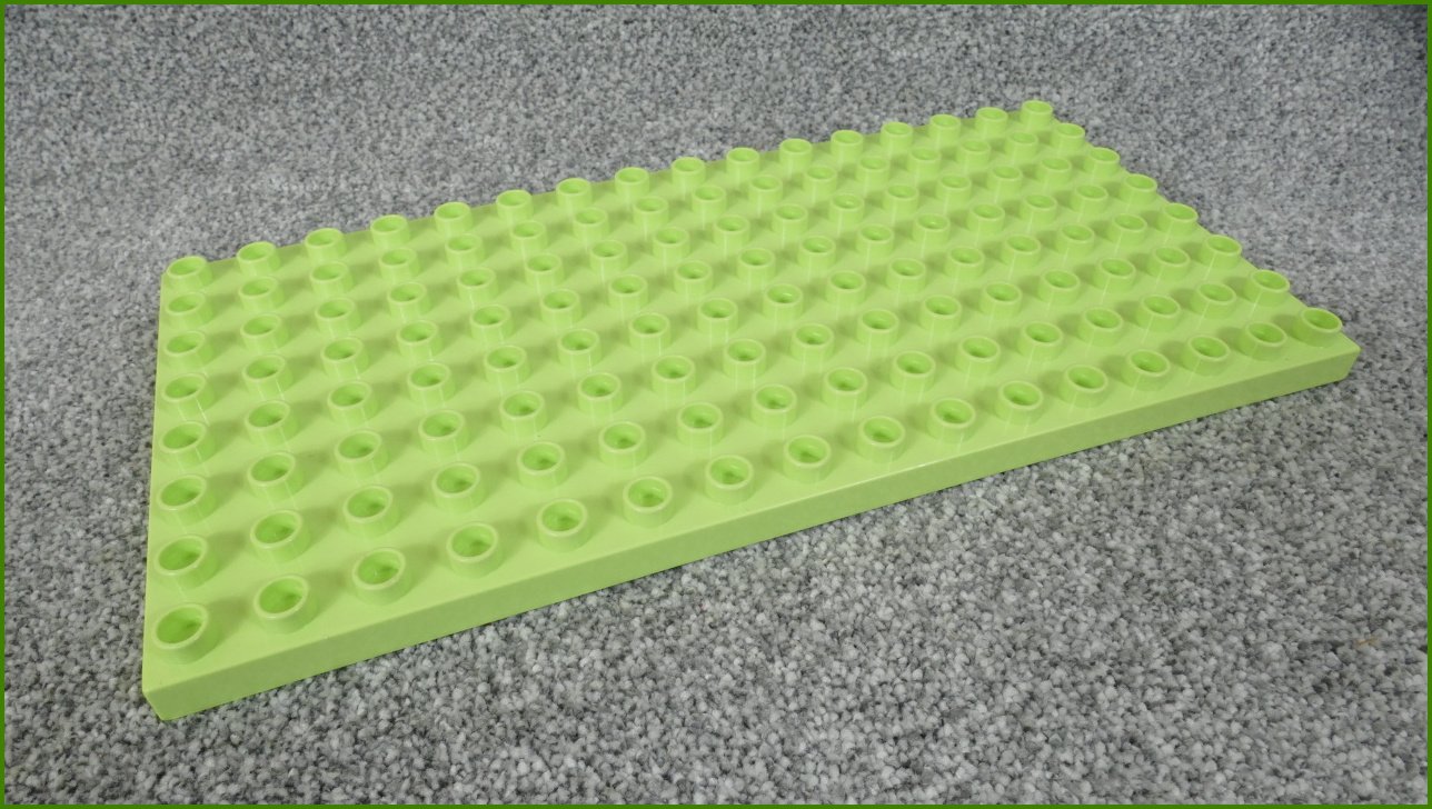 Lego® Duplo® Podložka/Deska 8x16 Světlounce Zelená Fosforová
