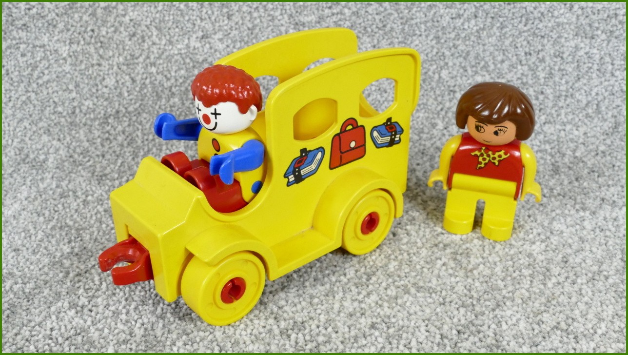 Lego Duplo autíčko autobus s figurkami