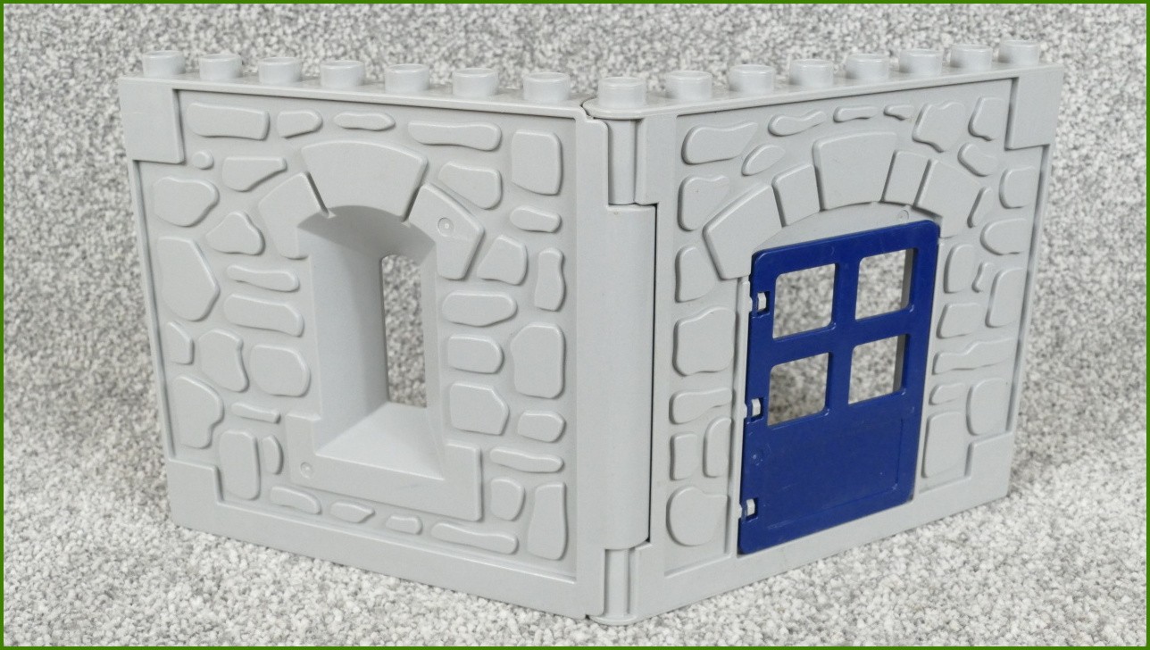 Lego Duplo stěna hradu