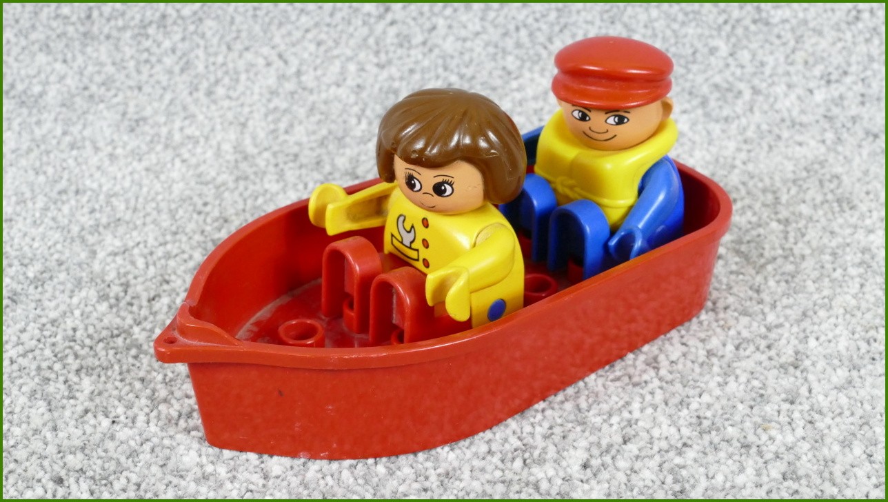 Lego Duplo člun s figurkami