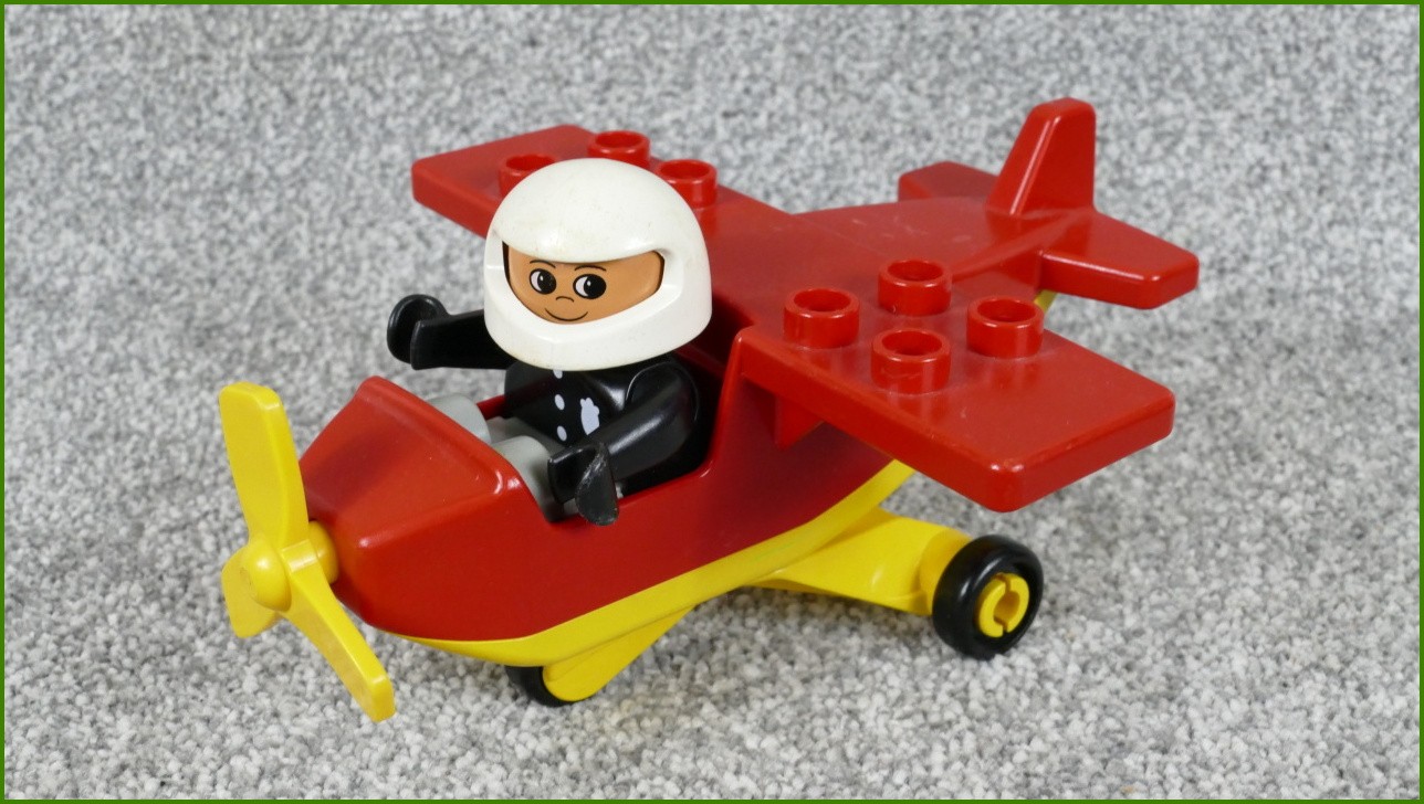 Lego Duplo letadlo s pilotem