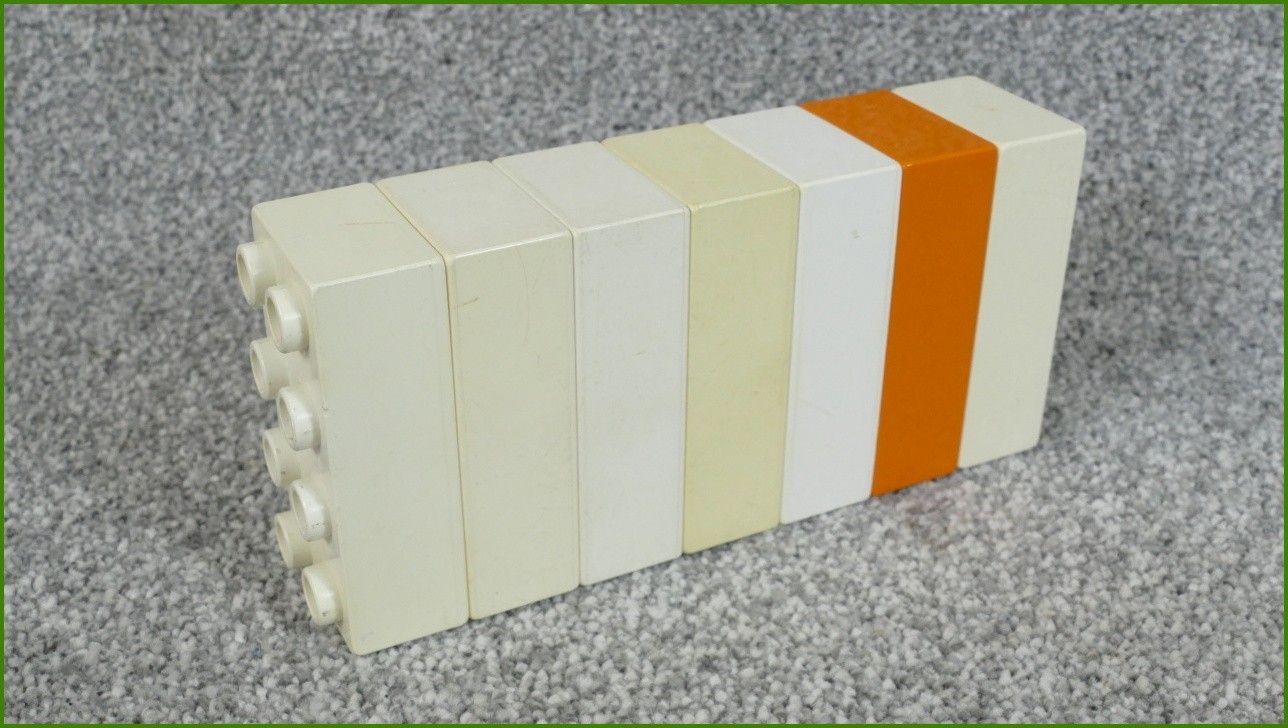 Lego Duplo kostky - horší stav