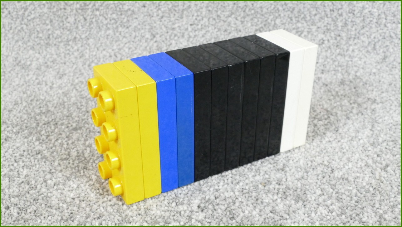 Lego Duplo destičky 10 ks