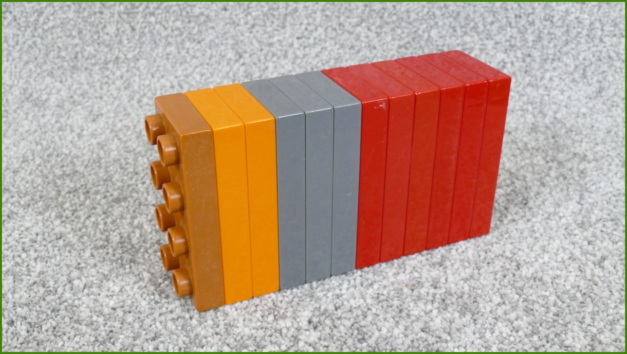 Lego Duplo destičky 10 ks