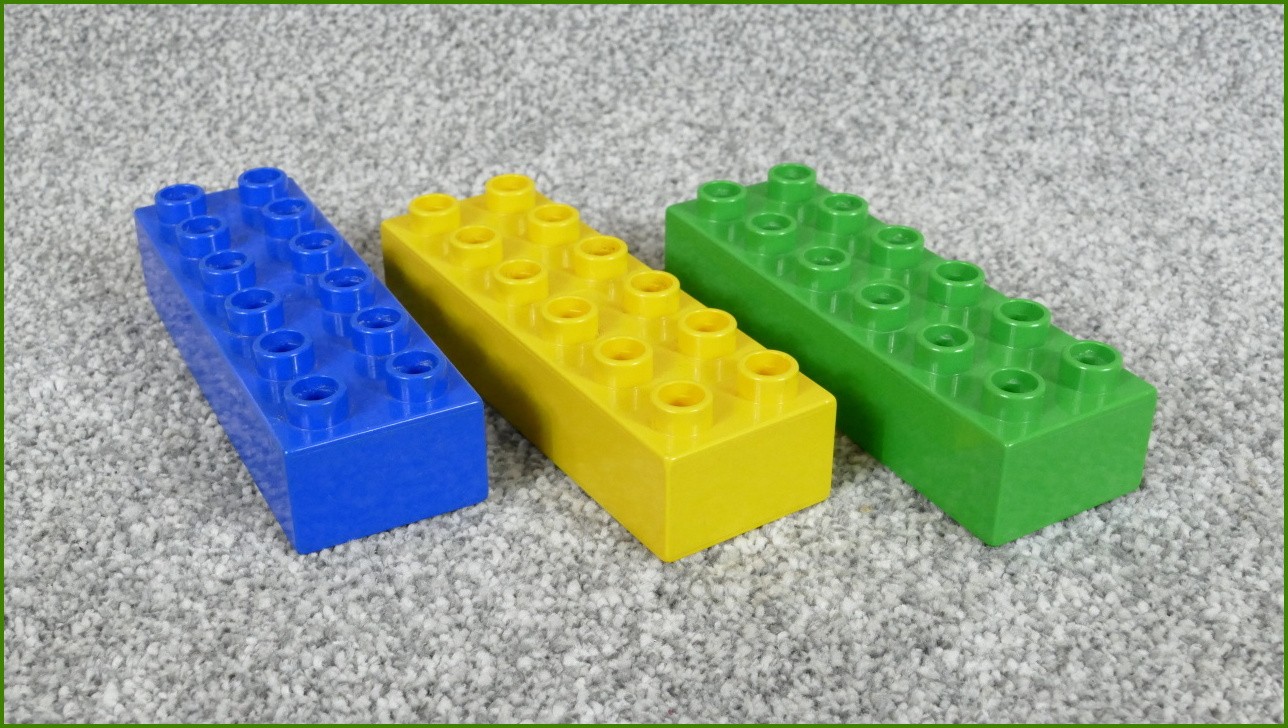 Lego Duplo kostky dlouhé