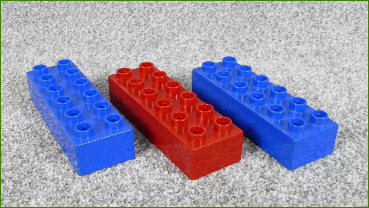 Lego Duplo kostky dlouhé