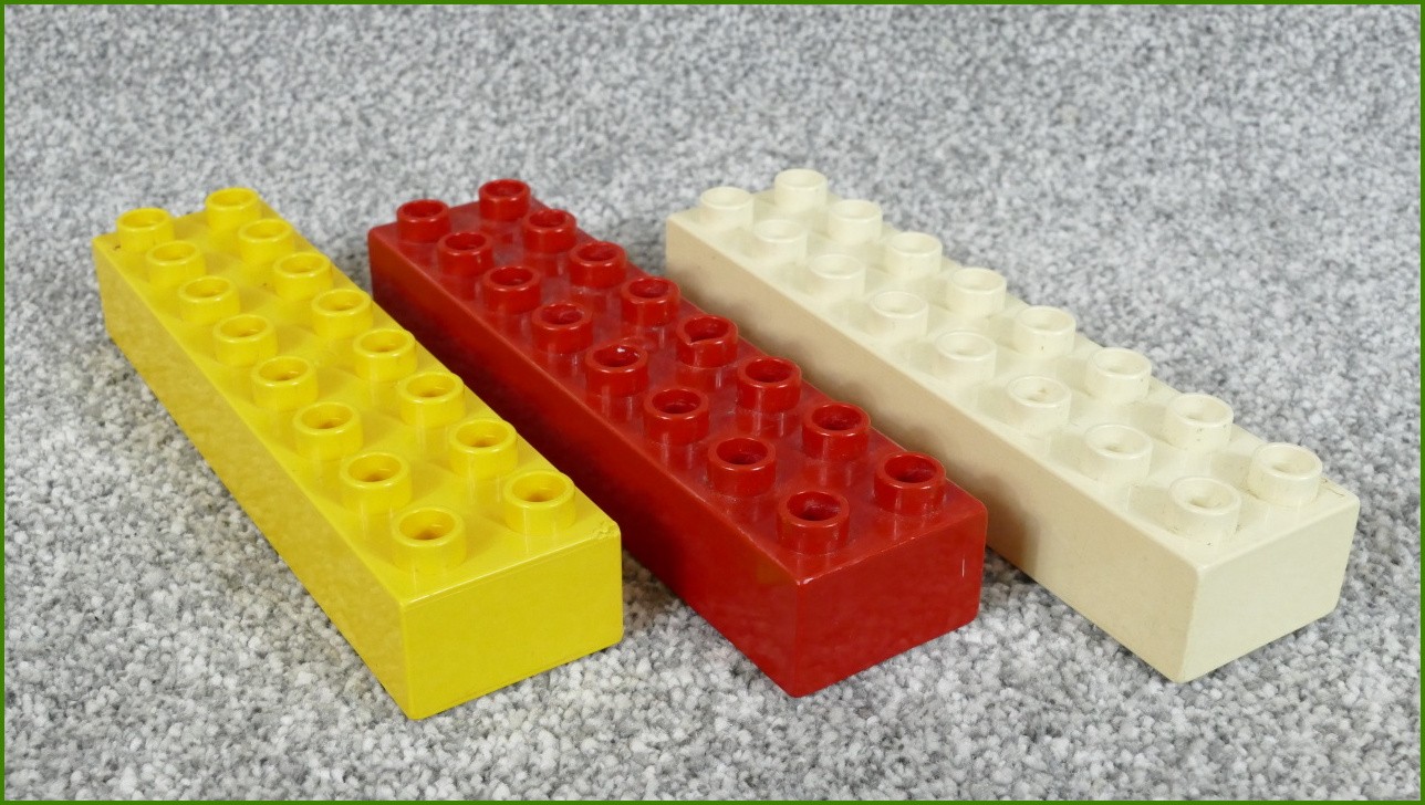 Lego Duplo kostky dlouhé