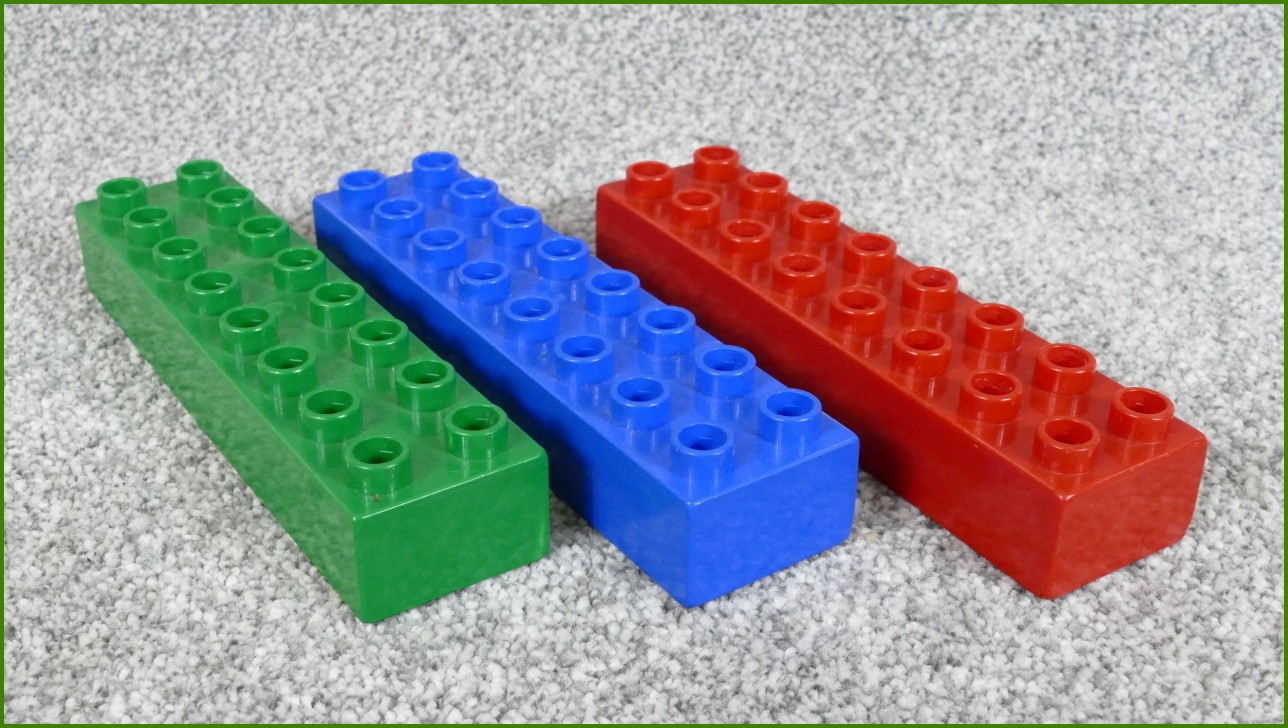Lego Duplo kostky dlouhé