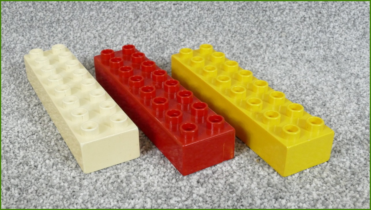 Lego Duplo kostky dlouhé