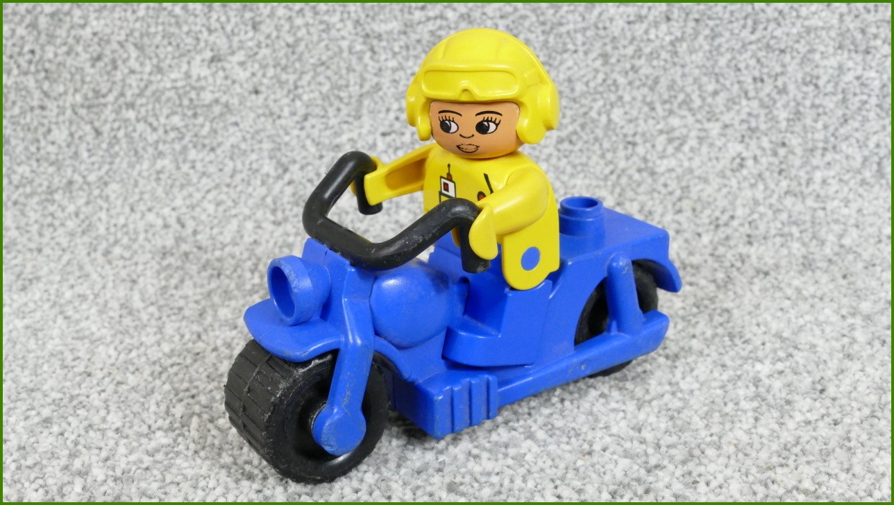 Lego Duplo motorka s figurkou